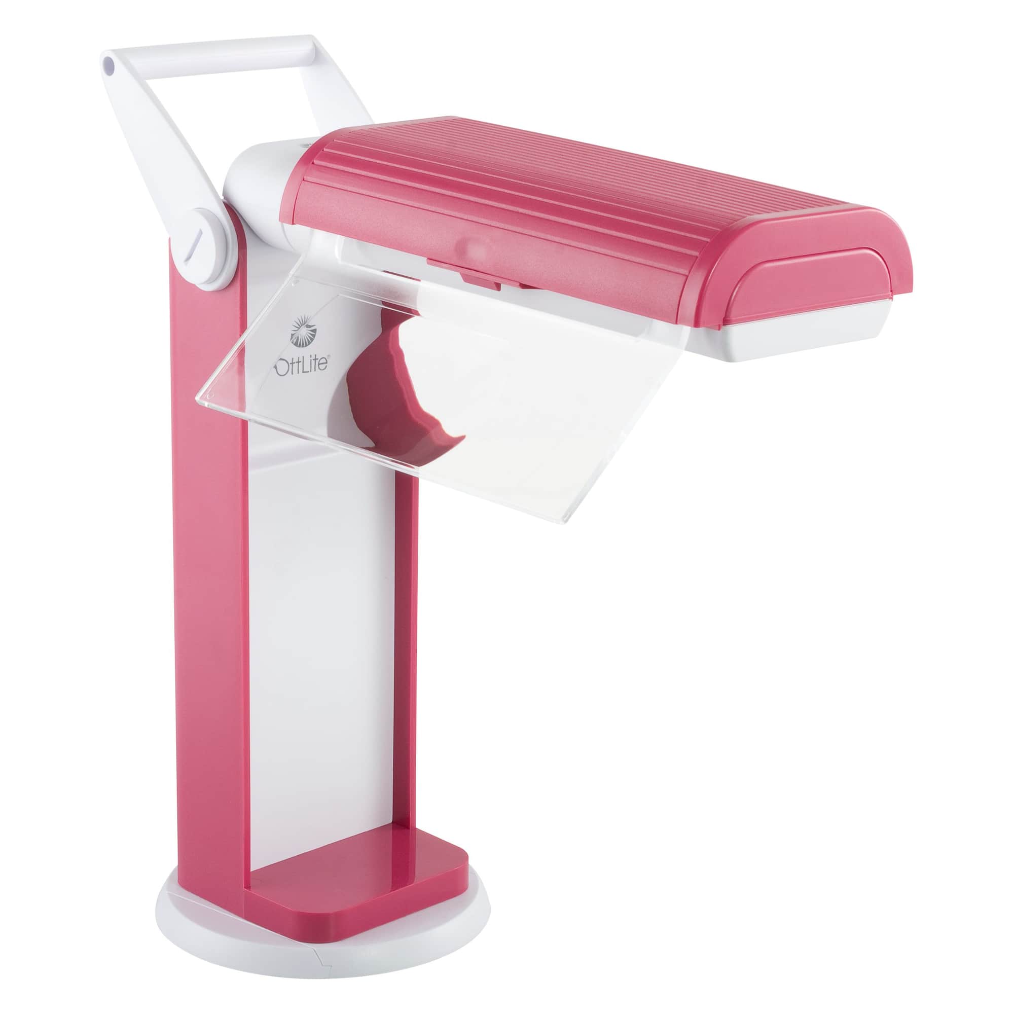 OttLite 11.5" Pink Magnifier Task Lamp